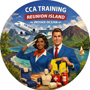 Cabin crew attestation CCA training in Reunion Island and Mauritius - Europe Air Crew